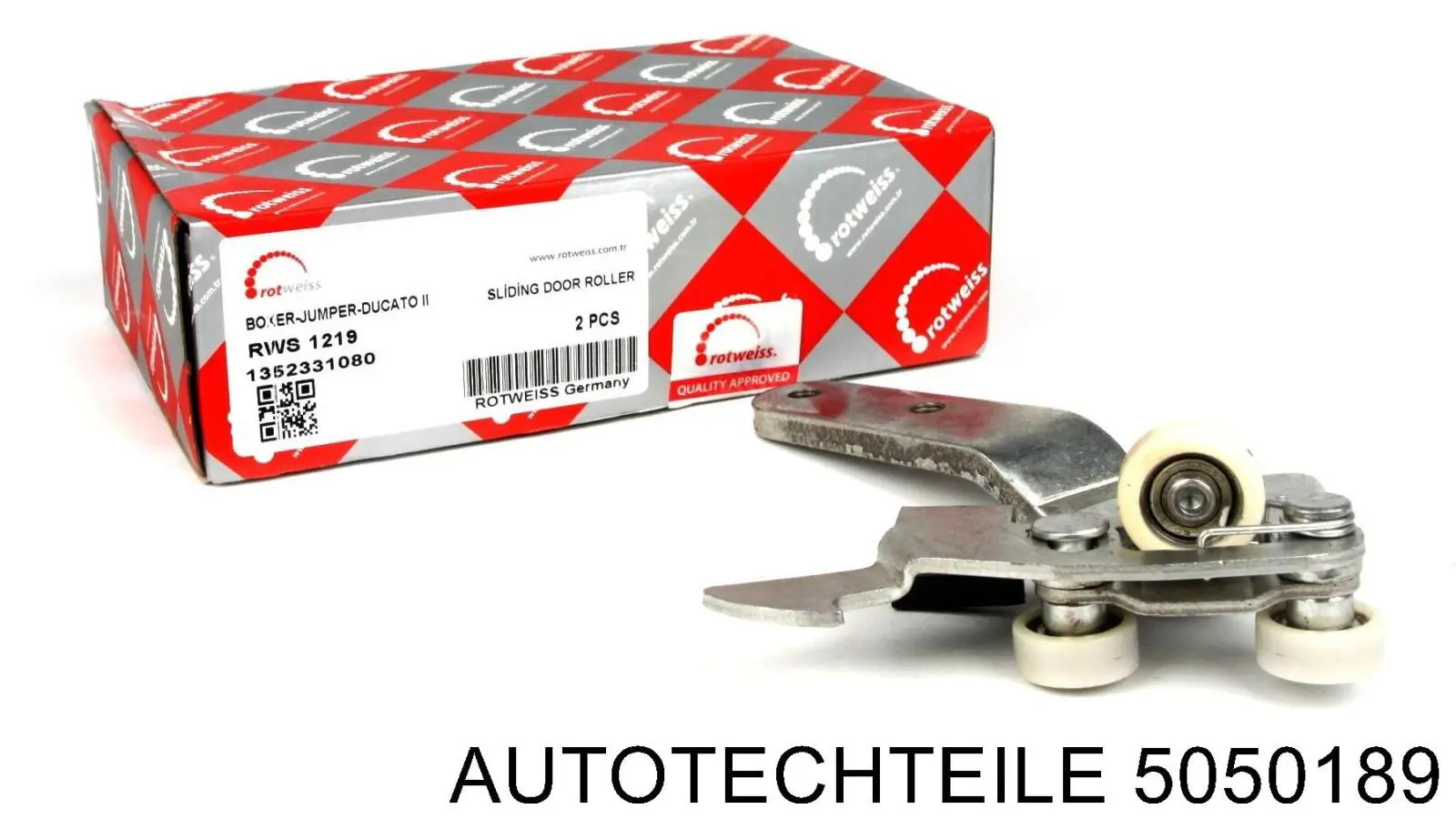 5050189 Autotechteile Ролик двері бічної/зсувної, правий нижній