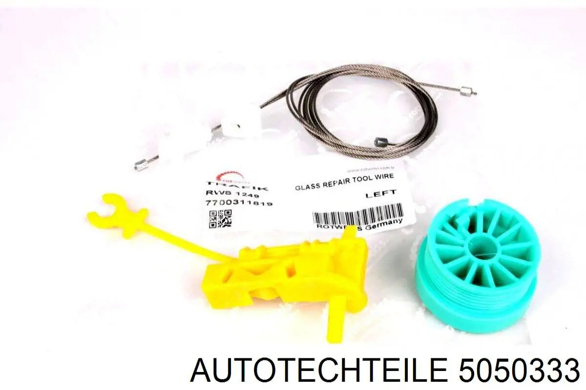 5050333 Autotechteile Механізм склопідіймача дверей передніх, правих