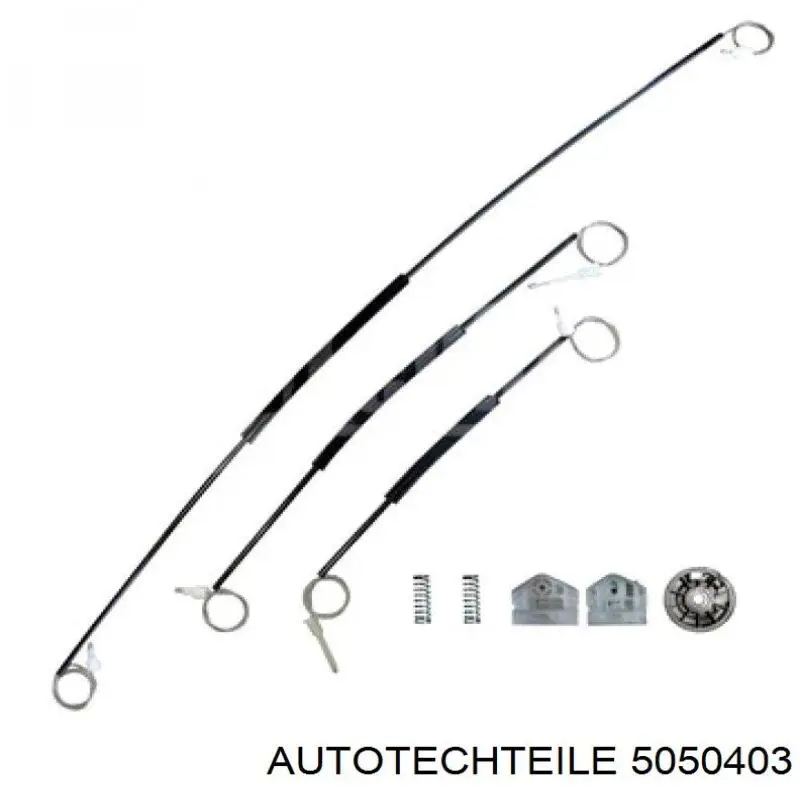 5050403 Autotechteile Повзунок переднього склопідіймача