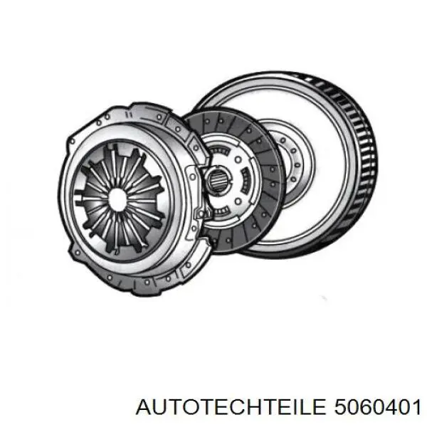 Комплект зчеплення (3 частини) Autotechteile 5060401 ціна, від 92.34 USD