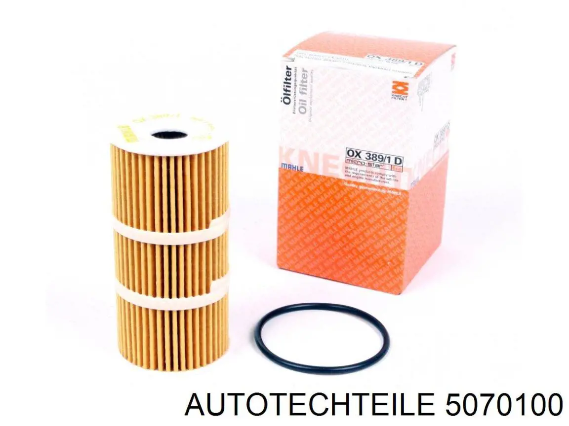 Масляний фільтр двигуна Autotechteile 5070100 ціна, від 4.24 USD