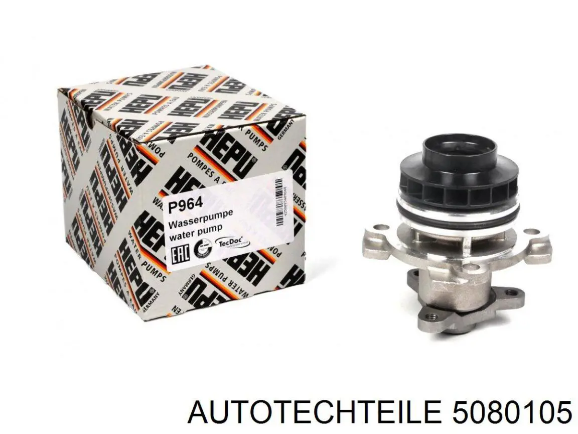 Помпа охолодження Autotechteile 5080105 ціна, від 26.12 USD