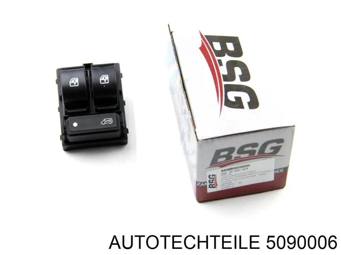 5090006 Autotechteile кнопковий блок керування склопідіймачами передній лівий