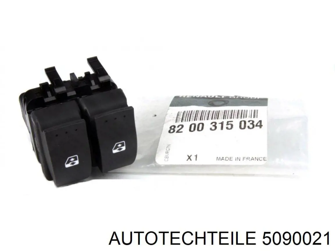 5090021 Autotechteile кнопковий блок керування склопідіймачами передній лівий