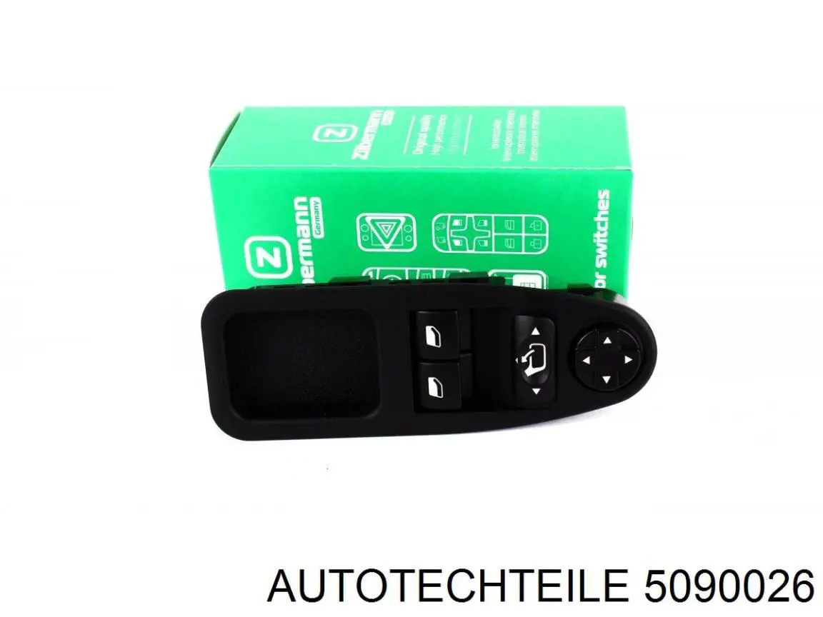 5090026 Autotechteile кнопковий блок керування склопідіймачами передній лівий