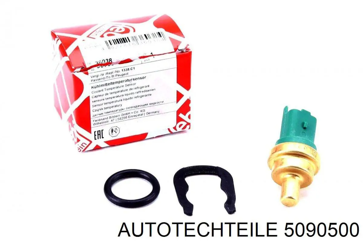 5090500 Autotechteile датчик температури охолоджуючої рідини
