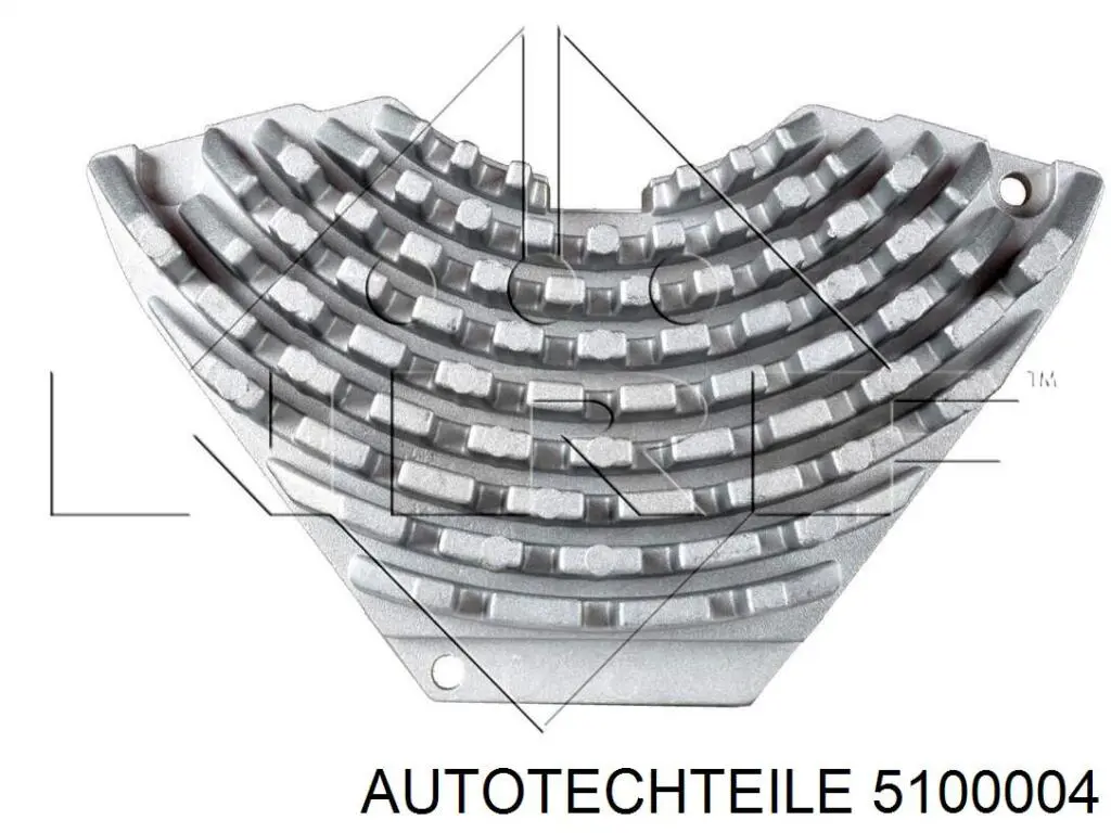 5100004 Autotechteile Демпфер колінвалу