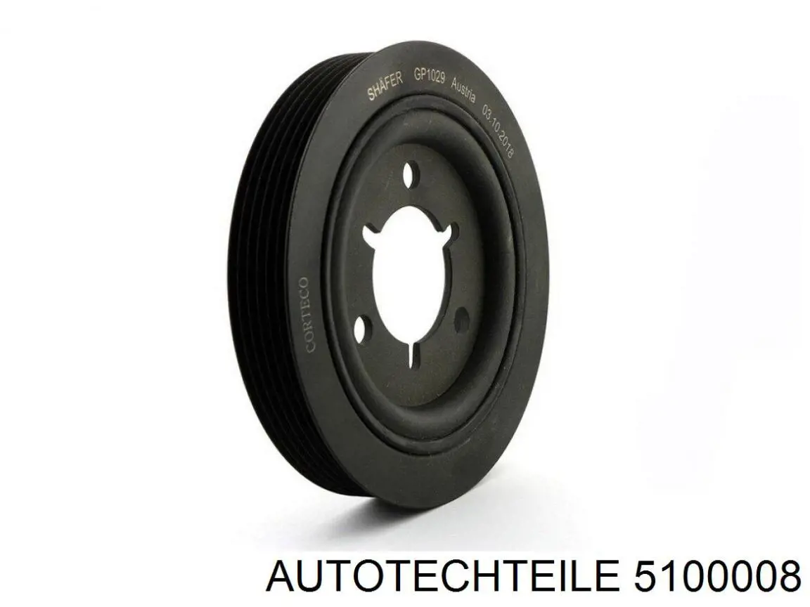 Шків колінвала (демпфер ) Autotechteile 5100008 ціна, від 26.23 USD