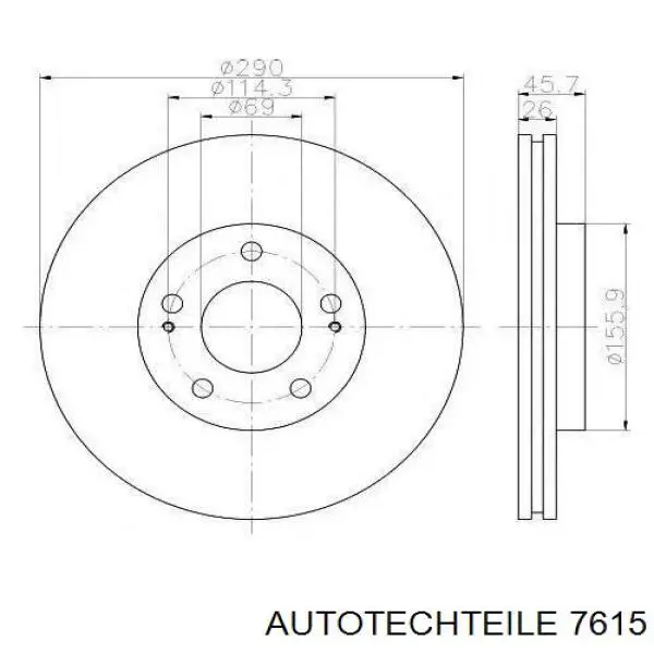 Ручка передньої двері внутрішня права Mercedes A3097600361 ціна, від 4.42 USD