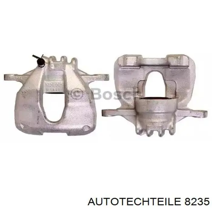 Правий відбивач бампера Autotechteile 8235 ціна, від 5.78 USD