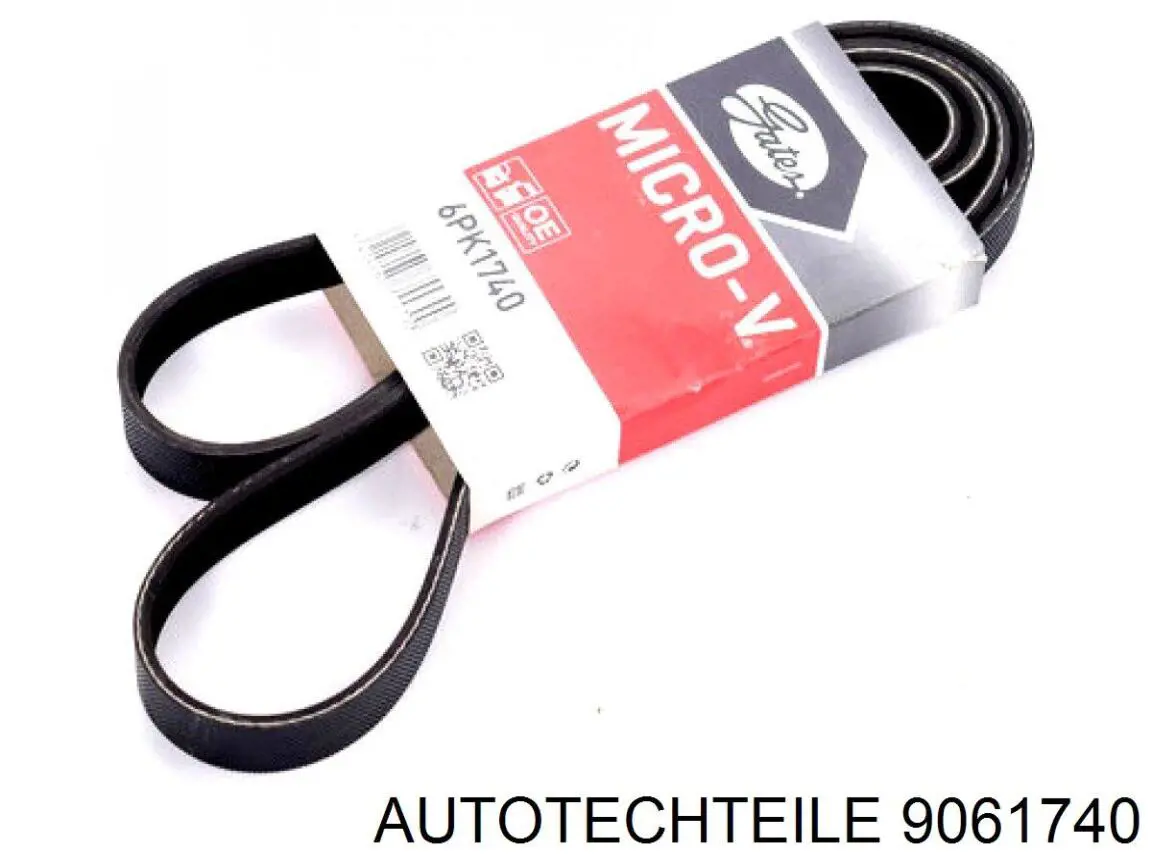 Клиновий ремінь Autotechteile 9061740 ціна, від 10.01 USD