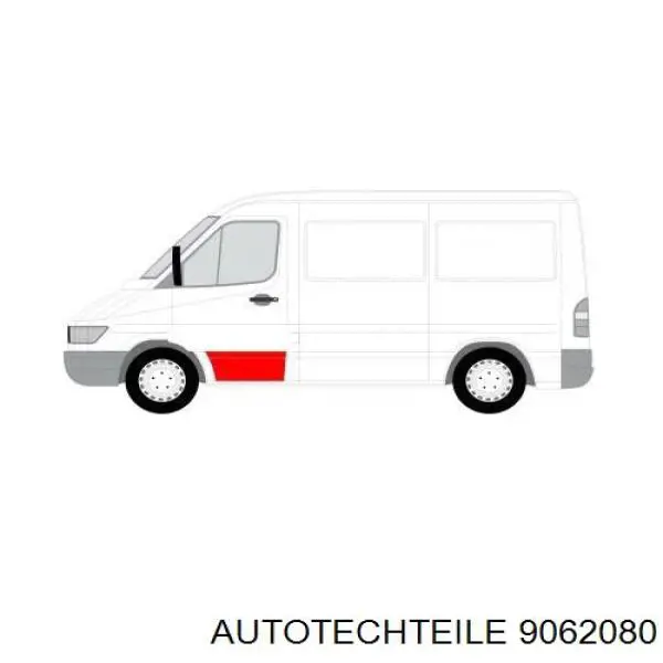 Ремінь генератора 9062080 Autotechteile