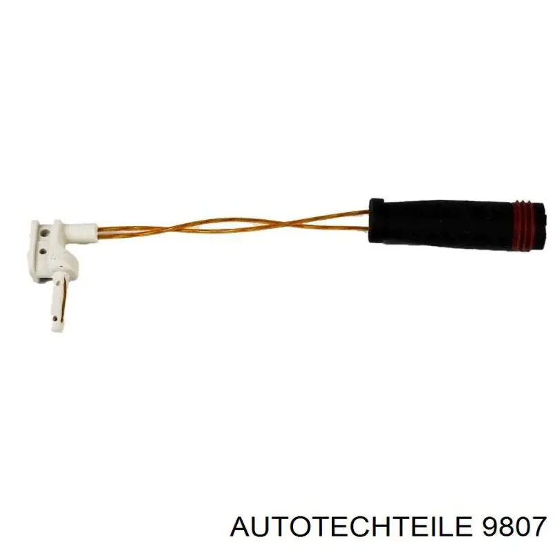 9807 Autotechteile кліпса (пістон кріплення молдинга двері)