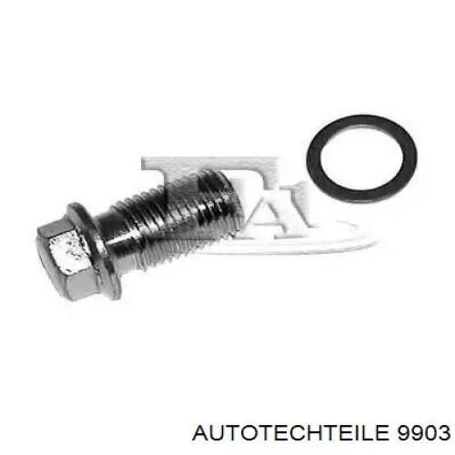 Пробка піддона двигуна A6019970230 Mercedes