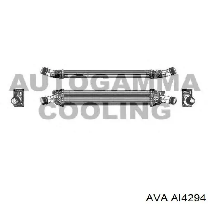 Система охолодження наддувочного повітря AVA AI4294 ціна, від 71.73 USD
