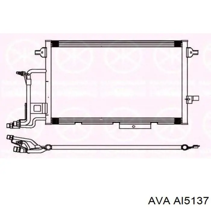 Радіатор кондиціонера AI5137 AVA