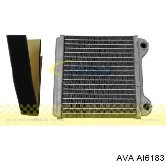 Радіатор пічки AI6183 AVA