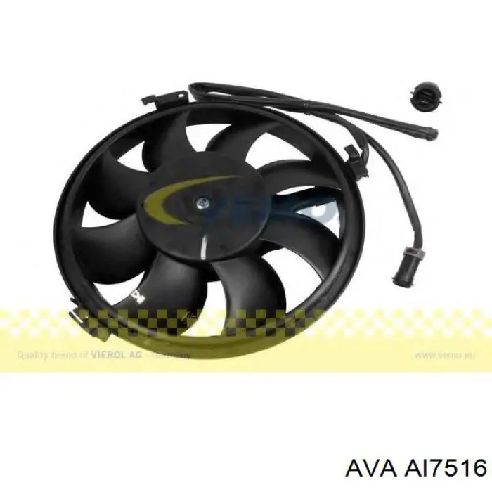Вентилятор охолодження радіатора AI7516 AVA