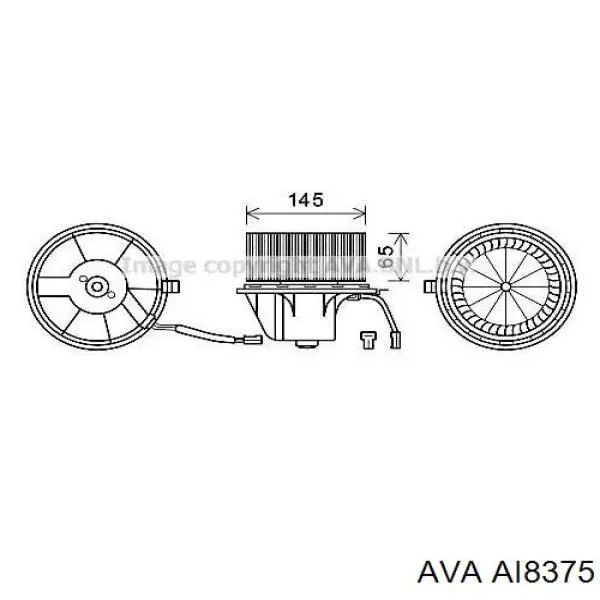 AI8375 AVA двигун вентилятора пічки (обігрівача салону)