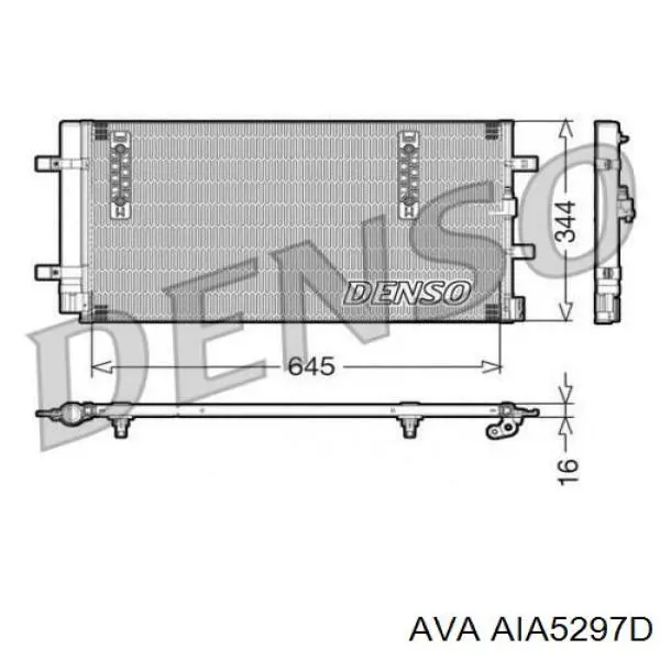 Конденсатор кондиціонера AVA AIA5297D ціна, від 72.69 USD