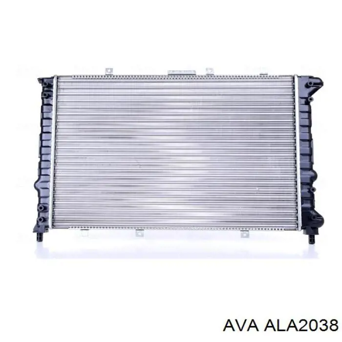 Купити ALA2038 AVA Радіатор двигуна