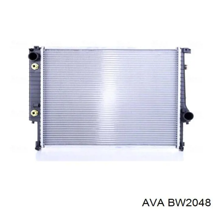 BW2048 AVA радіатор охолодження двигуна