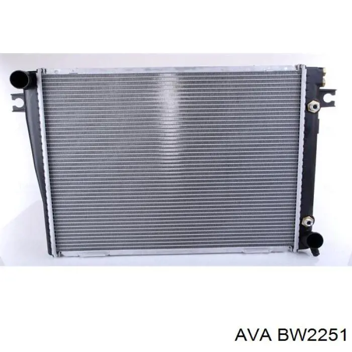 BW2251 AVA радіатор охолодження двигуна