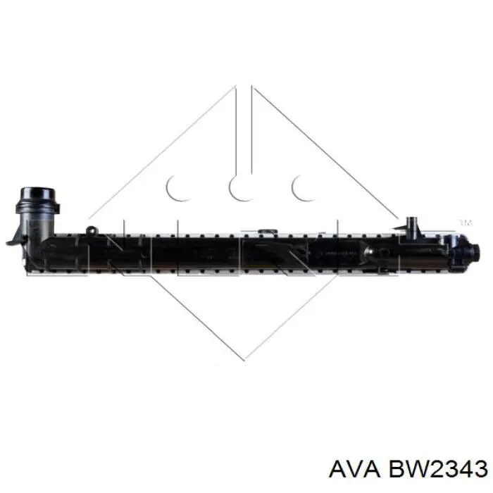 Радіатор охолодження AVA BW2343
