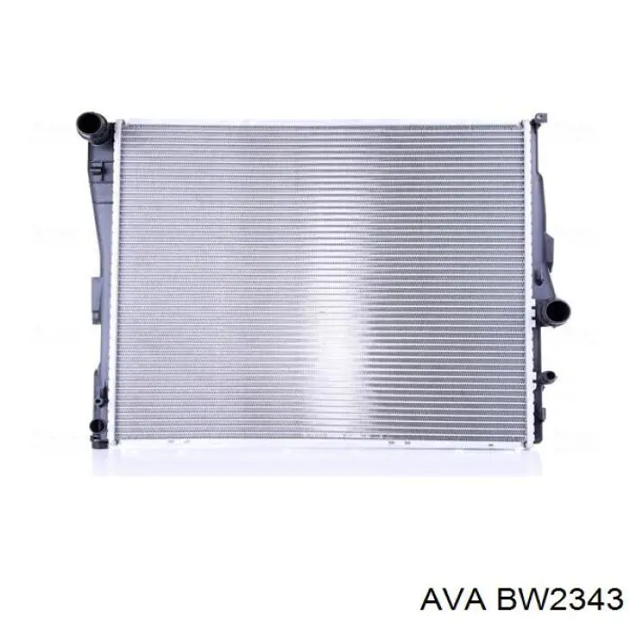 BW2343 AVA Радіатор охолодження двигуна