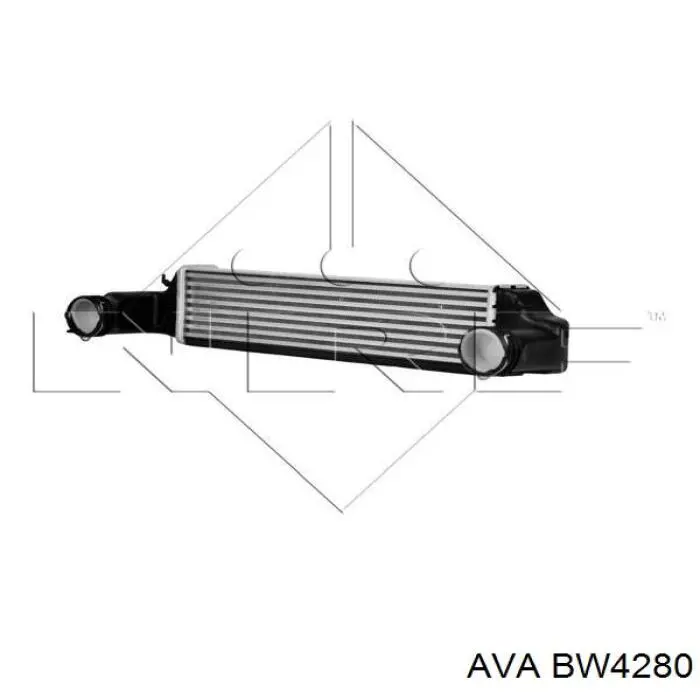 Система охолодження наддувочного повітря AVA BW4280 ціна, від 88.90 USD
