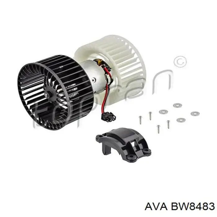 BW8483 AVA Електромотор пічки