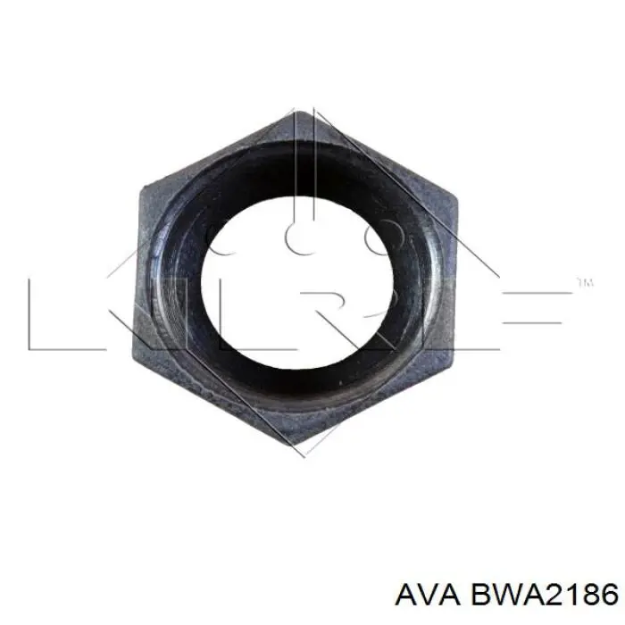 BWA2186 AVA Радіатор охолодження двигуна