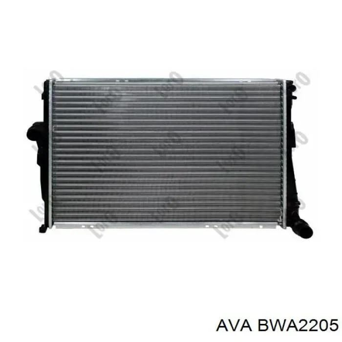 BWA2205 AVA радіатор охолодження двигуна