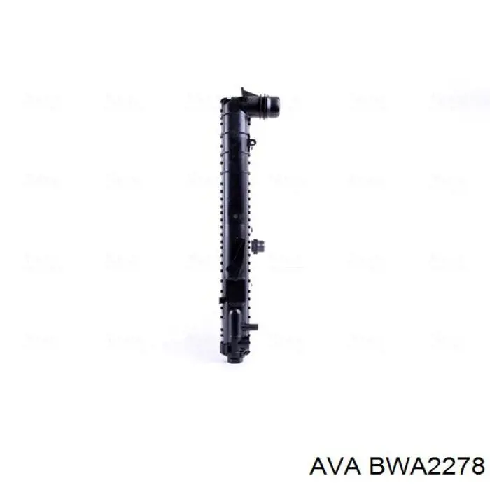 Радіатор охолодження AVA BWA2278