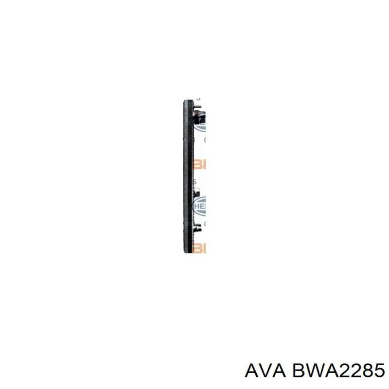 BWA2285 AVA Радіатор охолодження двигуна