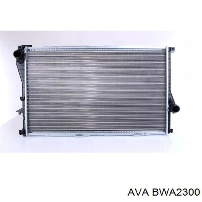 BWA2300 AVA радіатор охолодження двигуна