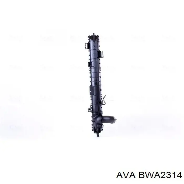 BWA2314 AVA Радіатор охолодження двигуна