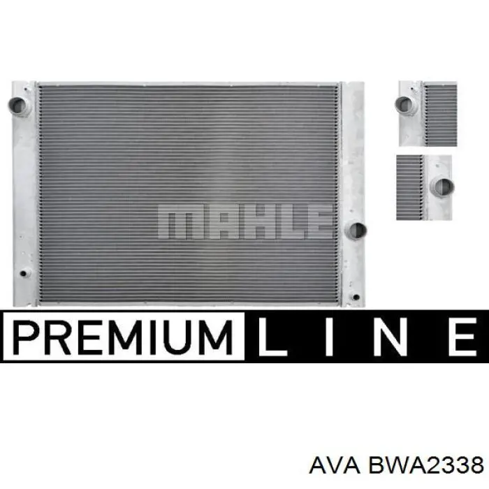 Радіатор основний AVA BWA2338 ціна, від 184.26 USD