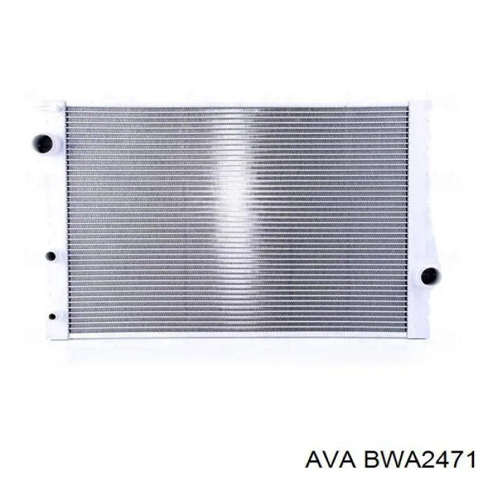 BWA2471 AVA радіатор охолодження двигуна
