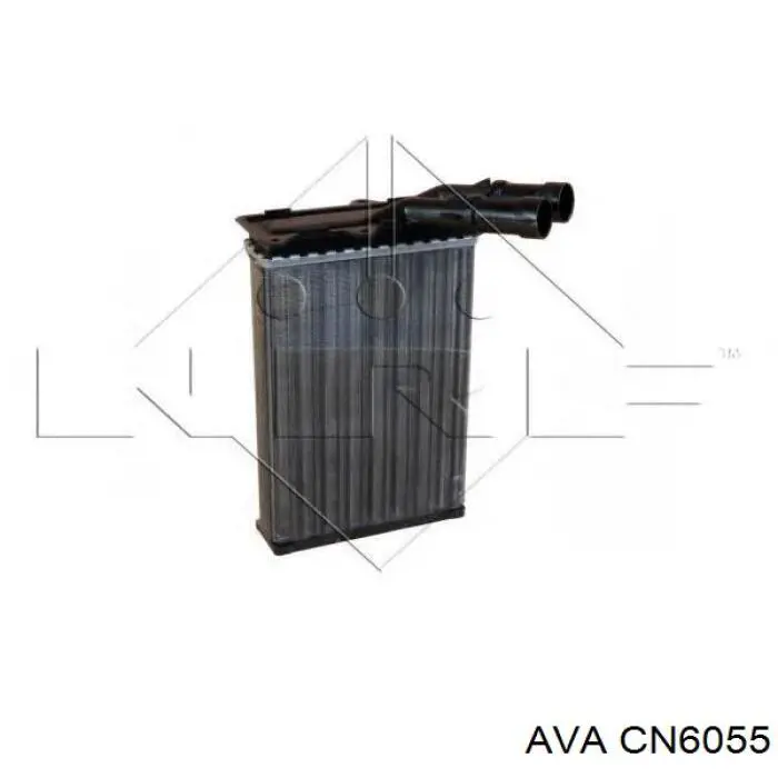 Радіатор пічки (обігрівача) AVA CN6055 ціна, від 17.66 USD