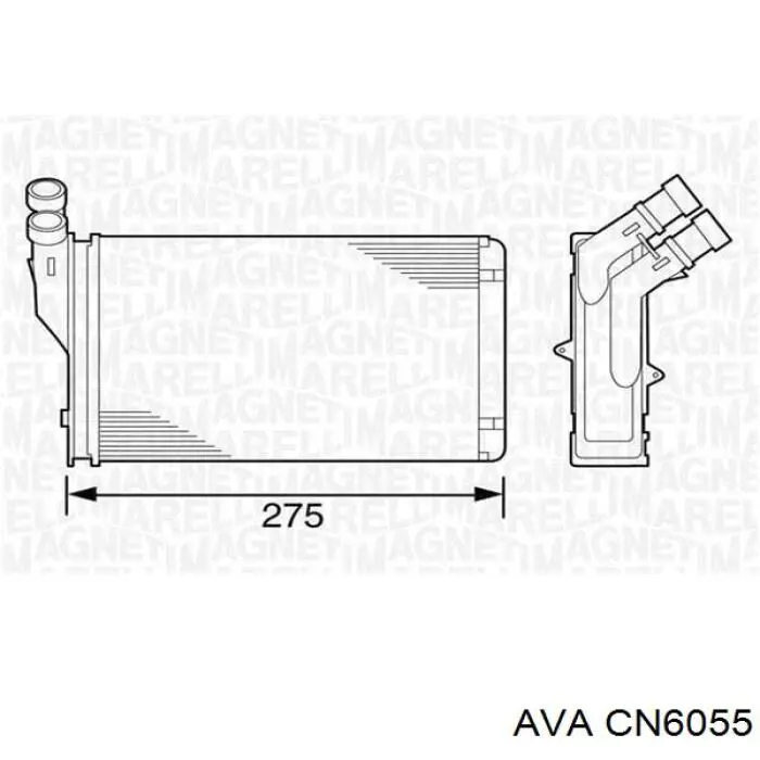 Купити CN6055 AVA Теплообмінник