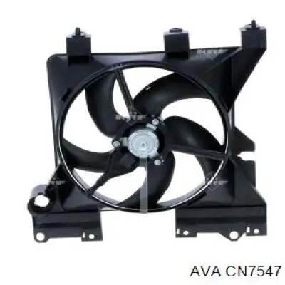 Дифузор радіатора охолодження, в зборі з двигуном і крильчаткою AVA CN7547 ціна, від 73.12 USD
