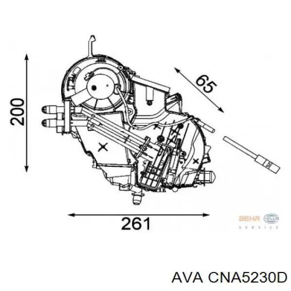 CNA5230D AVA Конденсатор