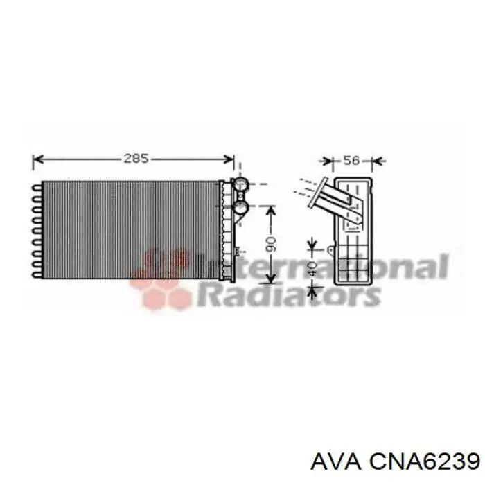 Купити CNA6239 AVA Теплообмінник