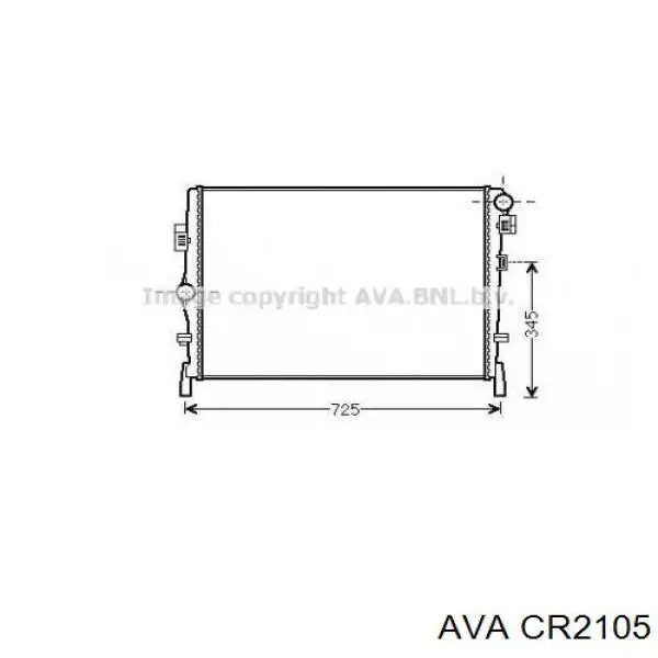 Купити CR2105 AVA Радіатор двигуна
