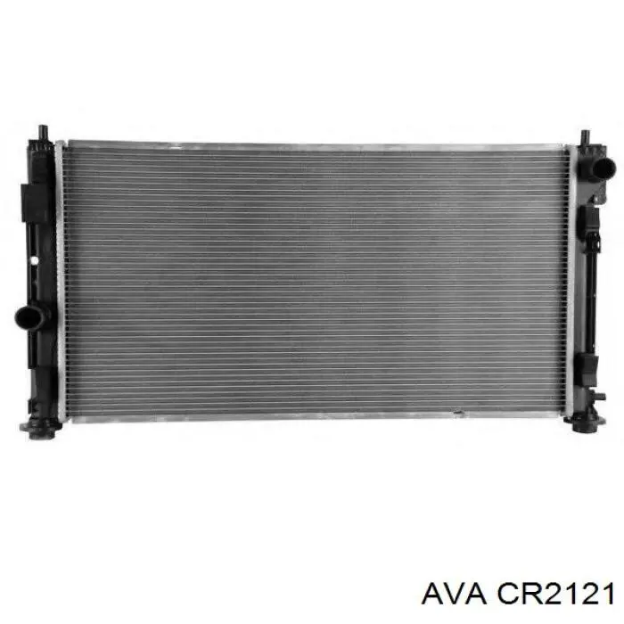 CR2121 AVA Радіатор охолодження двигуна