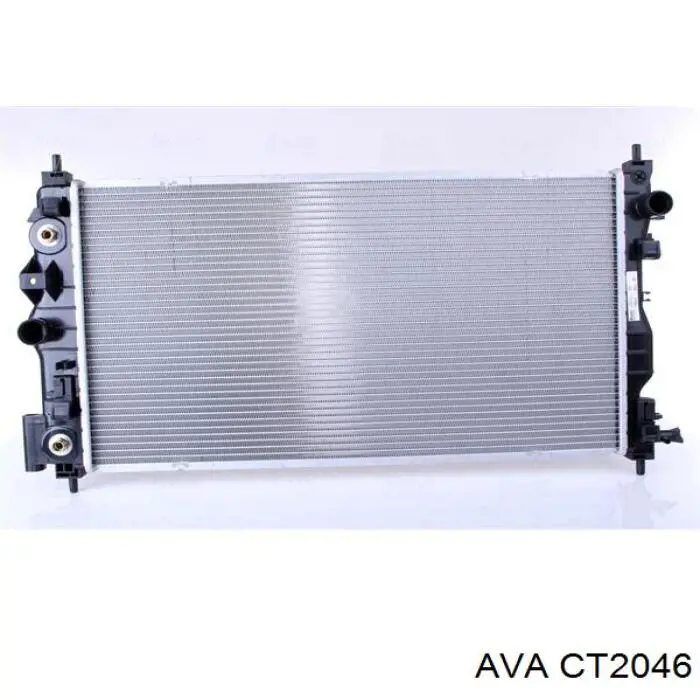 CT2046 AVA радіатор охолодження двигуна