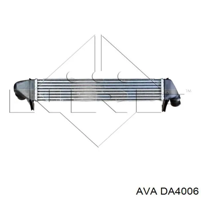 DA4006 AVA радіатор интеркуллера