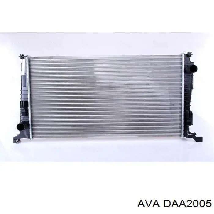 DAA2005 AVA радіатор охолодження двигуна