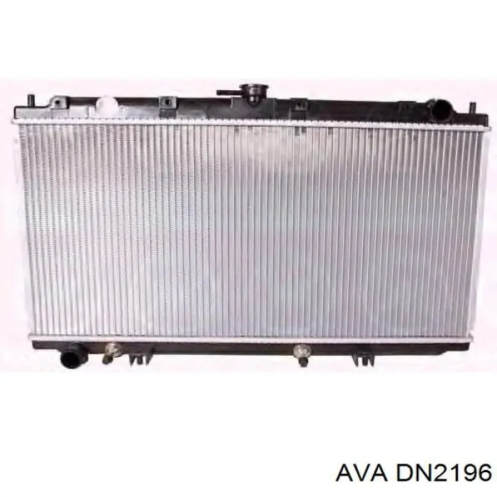 DN2196 AVA радіатор охолодження двигуна
